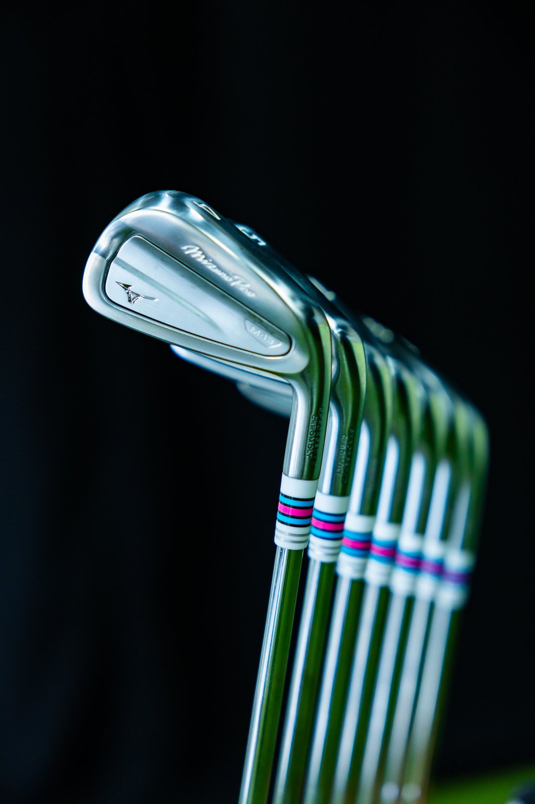 Mizuno Pro — custom ferrule close-up