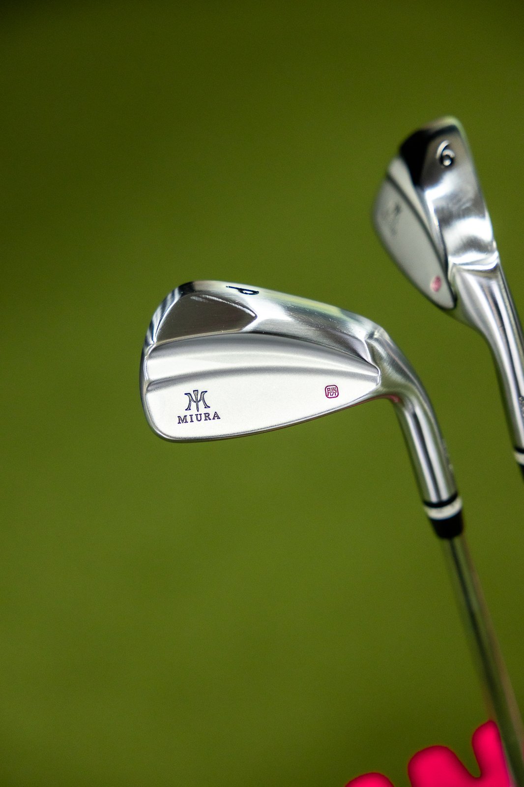 Miura P wedge — chrome detail